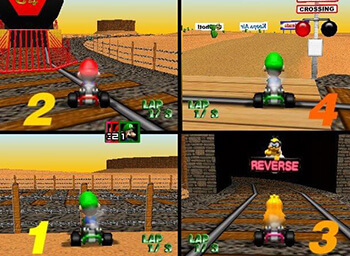 ambar, pdk, lepascals Mario Kart 64 Texture Pack